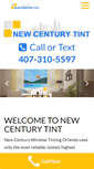 Mobile Screenshot of newcenturytint.com